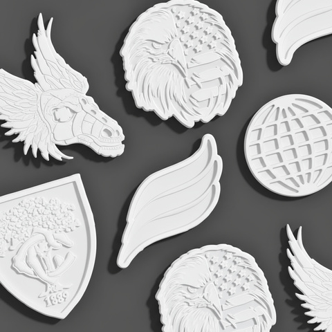 Matte White Flex Patches