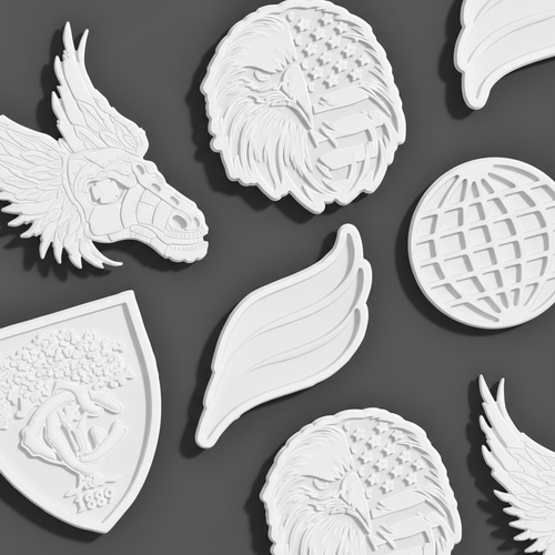 Matte White Flex Patches