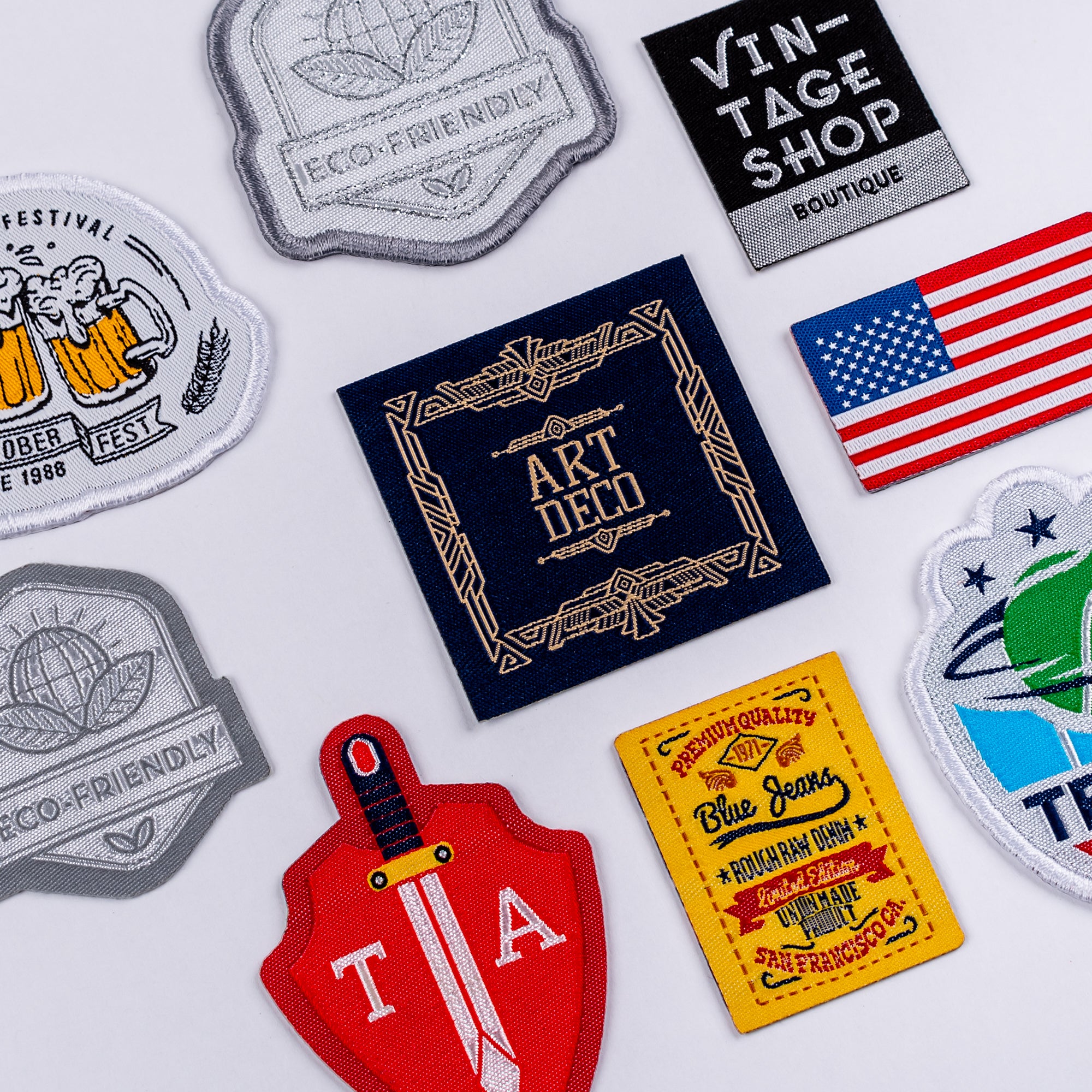 Woven Patches | Design Custom Woven Patches Online Today