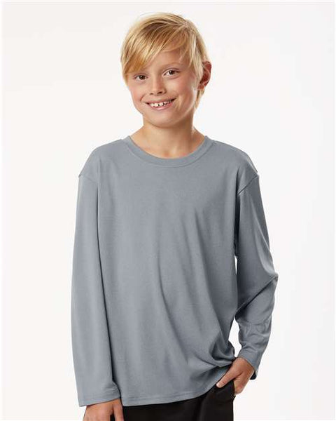AllPro 48400Y Pro-Lock Youth Performance Long Sleeve T-Shirt