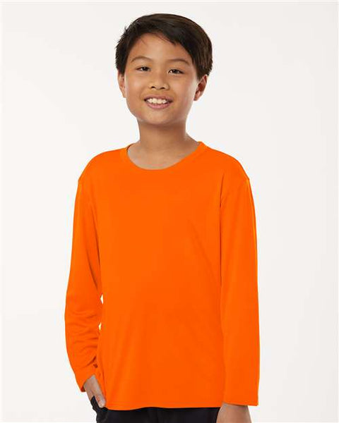 AllPro 48400Y Pro-Lock Youth Performance Long Sleeve T-Shirt