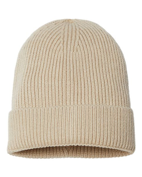 Atlantis Headwear ANDY Sustainable Fine Rib Cuffed Beanie