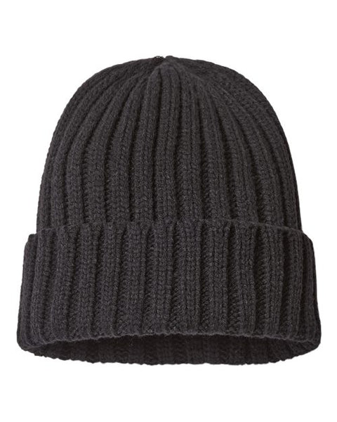 Atlantis Headwear SHORE Sustainable Cable Knit Cuffed Beanie