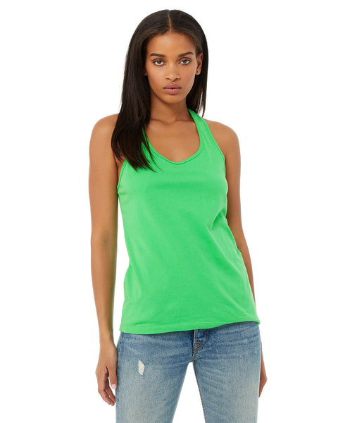Bella + Canvas B6008 Ladies' Jersey Racerback Tank