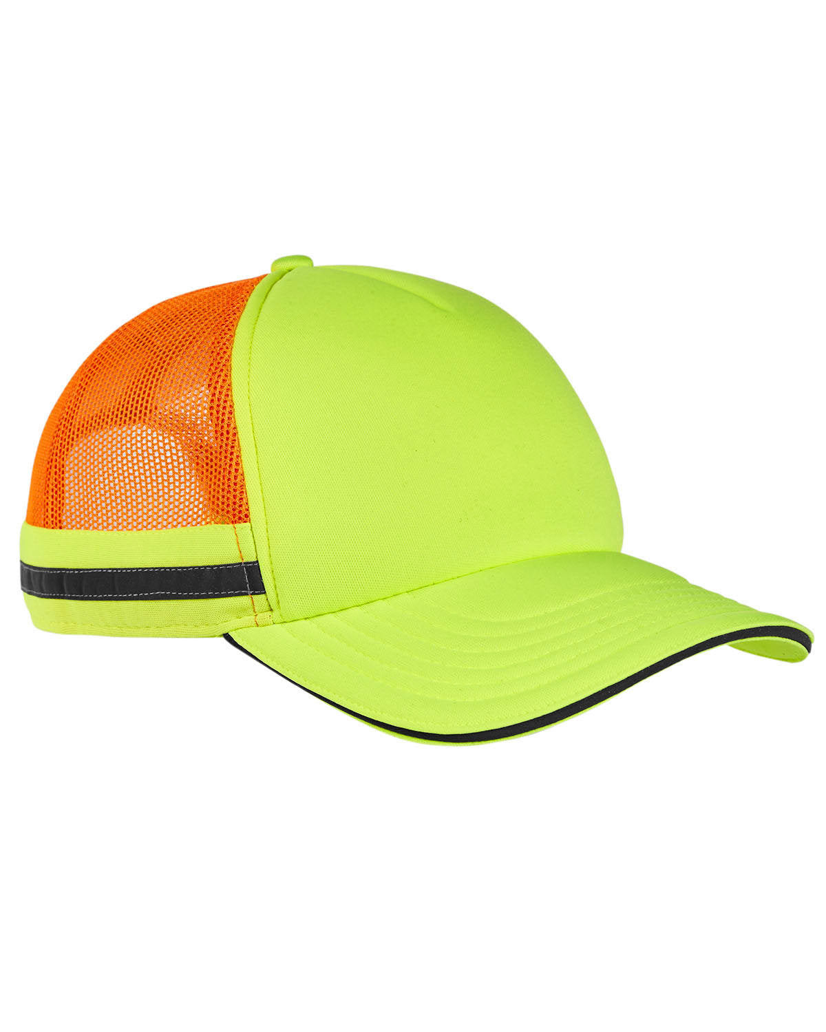 Big Accessories BA661 Safety Trucker Hat