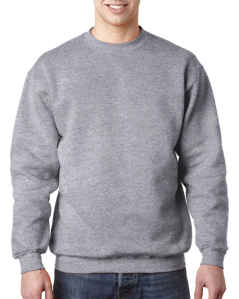 Bayside BA1102 Adult 9.5 oz., 80/20 Heavyweight Crewneck Sweatshirt
