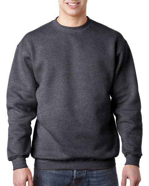 Bayside BA1102 Adult 9.5 oz., 80/20 Heavyweight Crewneck Sweatshirt