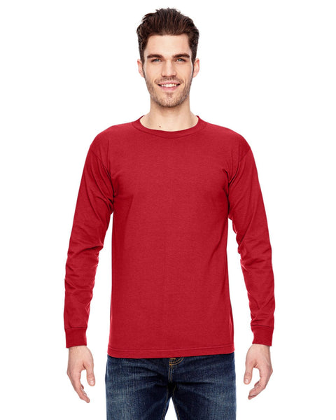 Bayside BA6100 Adult 6.1 oz., 100% Cotton Long Sleeve T-Shirt