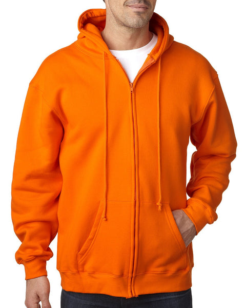 Bayside BA900 Adult Full-Zip Hooded Sweatshirt