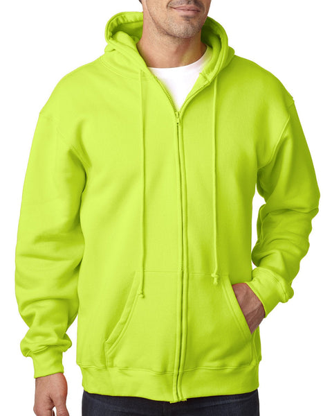 Bayside BA900 Adult Full-Zip Hooded Sweatshirt