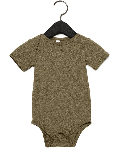 Bella + Canvas 134B Infant Triblend Short-Sleeve One-Piece