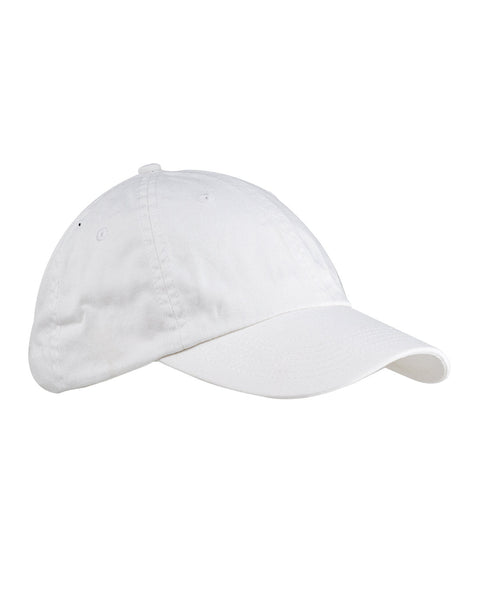 Big Accessories BX005 6-Panel Washed Twill Low-Profile Cap