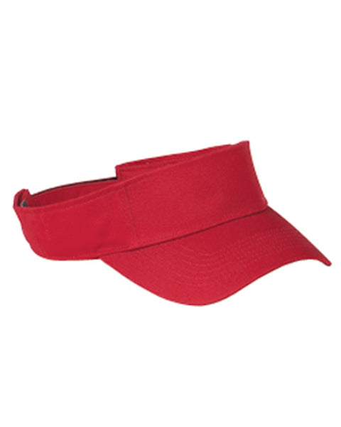 Big Accessories BX006 Cotton Twill Visor