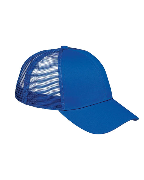 Big Accessories BX019 6-Panel Structured Trucker Hat