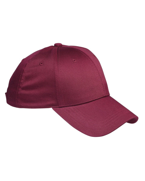 Big Accessories BX020 6-Panel Structured TwillCap