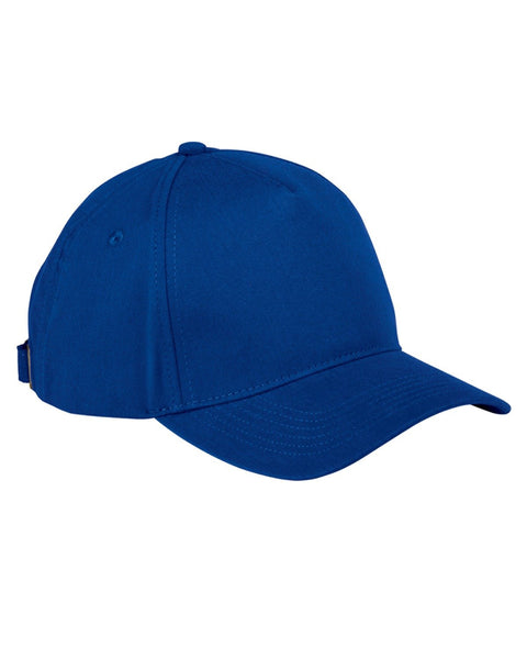 Big Accessories BX034 5-Panel Brushed Twill Cap