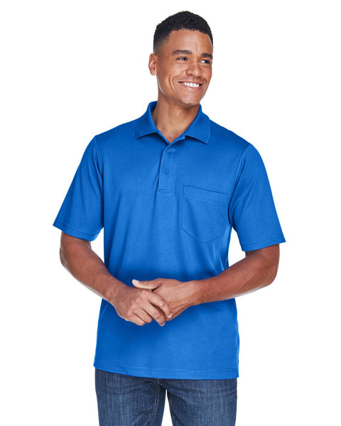 Core 365 88181P Men's Origin Performance Piqu Polo with Pocket