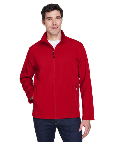 Core 365 88184 Men's Cruise Two-Layer Fleece Bonded SoftShell Jacket