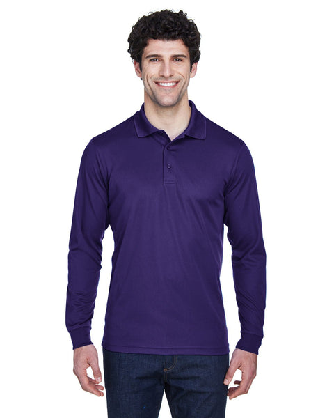Core 365 88192 Men's Pinnacle Performance Long-Sleeve Piqu Polo