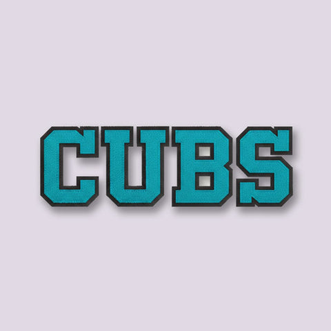 Custom Tackle Twill Letters