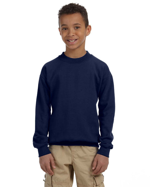 Gildan G180B Youth Heavy Blend 50/50 Fleece Crew
