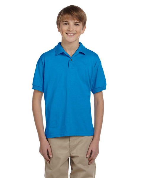 Gildan G880B Youth 50/50 Jersey Polo