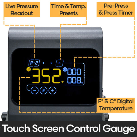 HPN TrueSpec 16" x 20" Pneumatic Slide-Out Drawer Heat Press