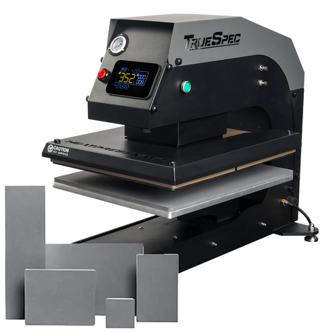 HPN TrueSpec 16" x 20" Pneumatic Slide Out Heat Press with Platens
