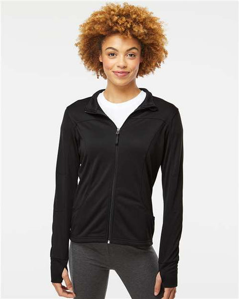 Independent Trading Co. EXP60PAZ Women's Poly-Tech Full-Zip Track Jacket