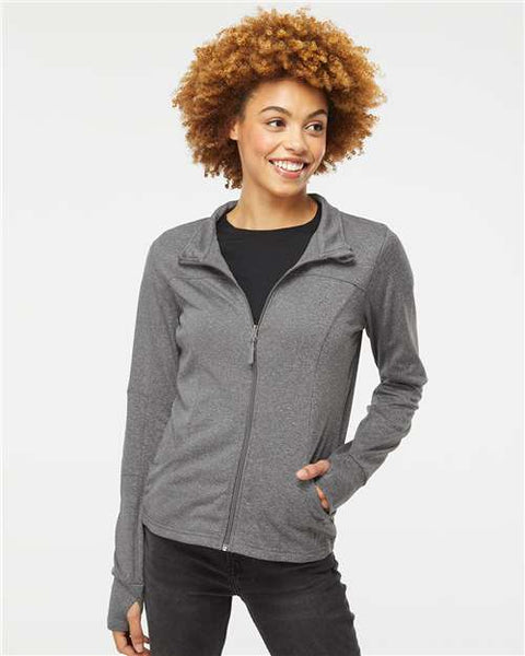 Independent Trading Co. EXP60PAZ Women's Poly-Tech Full-Zip Track Jacket