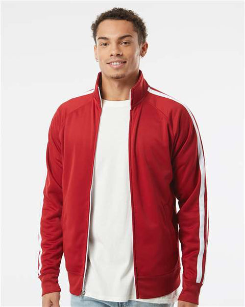 Independent Trading Co. EXP70PTZ Lightweight Poly-Tech Full-Zip Track Jacket