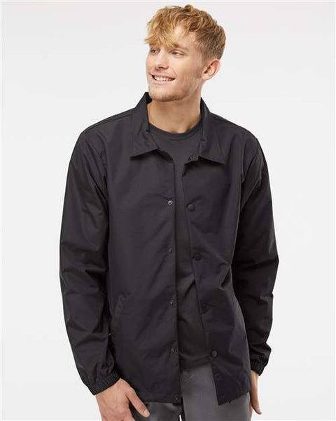 Independent Trading Co. EXP99CNB Water-Resistant Windbreaker Coach’s Jacket