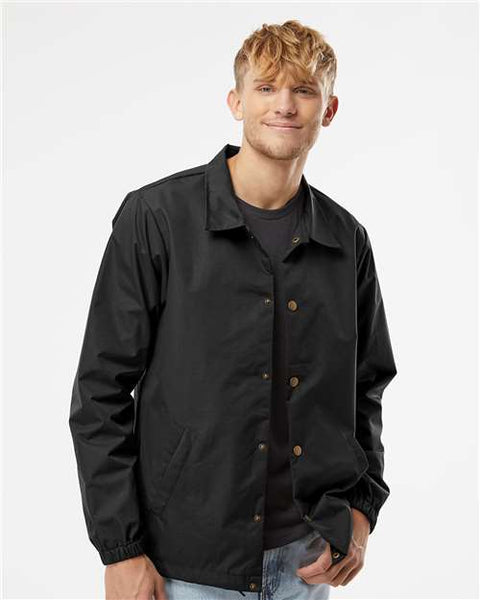 Independent Trading Co. EXP99CNB Water-Resistant Windbreaker Coach’s Jacket