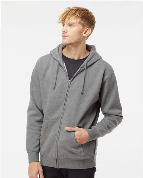 Independent Trading Co. IND4000Z Heavyweight Full-Zip Hooded Sweatshirt