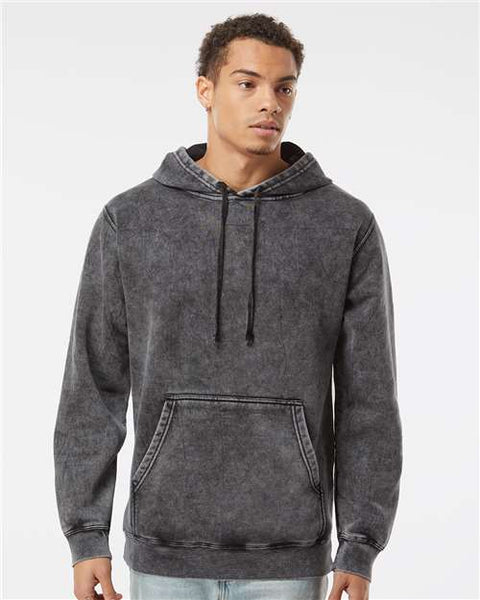 Independent Trading Co. PRM4500MW Midweight Mineral Wash Hooded Sweatshirt