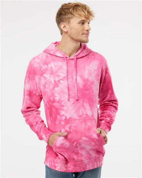 Independent Trading Co. PRM4500TD Midweight Tie-Dyed Hooded Sweatshirt