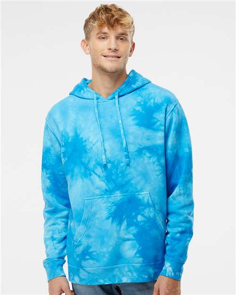 Independent Trading Co. PRM4500TD Midweight Tie-Dyed Hooded Sweatshirt