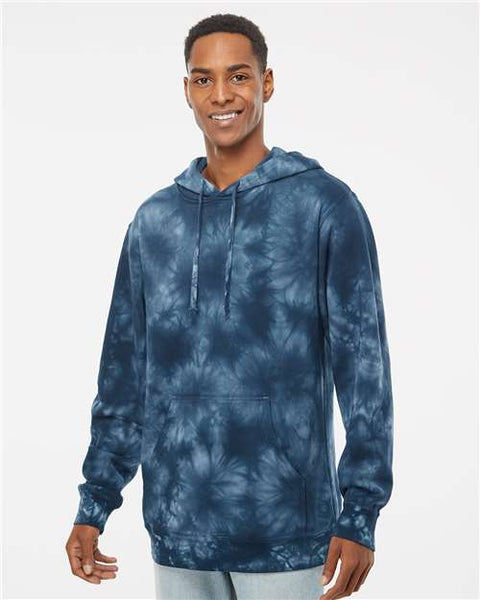 Independent Trading Co. PRM4500TD Midweight Tie-Dyed Hooded Sweatshirt