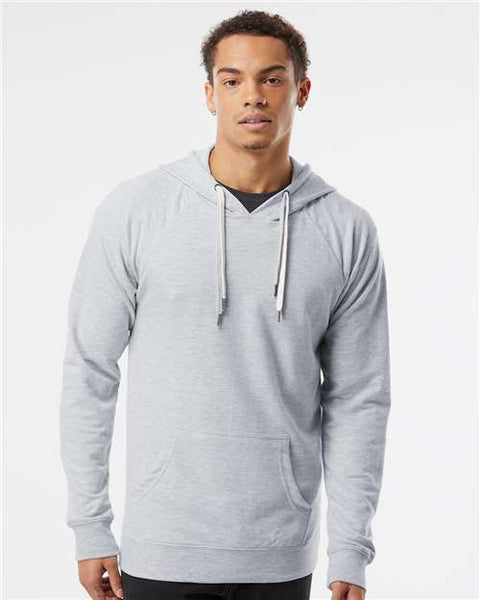 Independent Trading Co. SS1000 Icon Lightweight Loopback Terry Hooded Sweatshirt