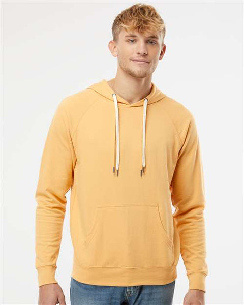 Independent Trading Co. SS1000 Icon Lightweight Loopback Terry Hooded Sweatshirt