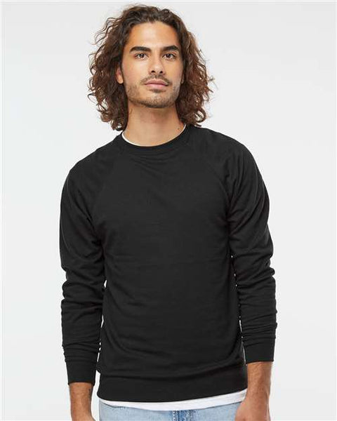 Independent Trading Co. SS1000C Icon Lightweight Loopback Terry Crewneck Sweatshirt