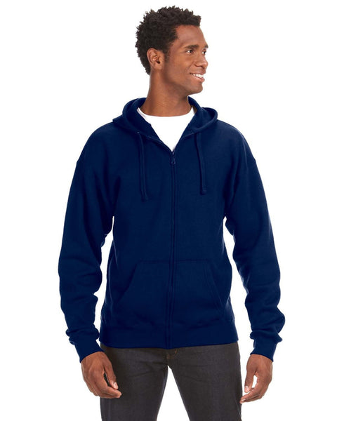 J America JA8821 Adult Premium Full-Zip Fleece Hooded Sweatshirt