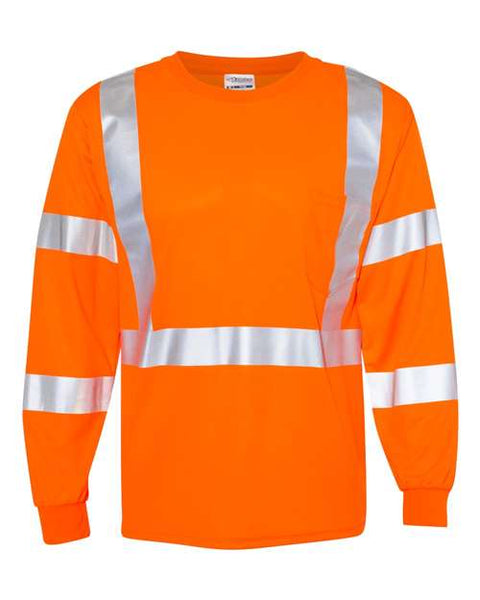 Kishigo 9145-9146 Long Sleeve Class 3 T-Shirt