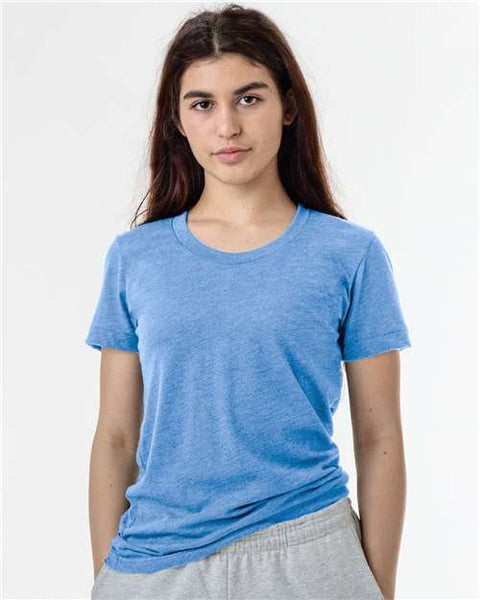 Los Angeles Apparel FF3001 USA-Made Women's 50/50 T-Shirt