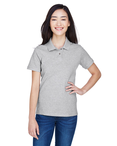 Harriton M200W Ladies' 6 oz. Ringspun Cotton Piqué Short-Sleeve Polo