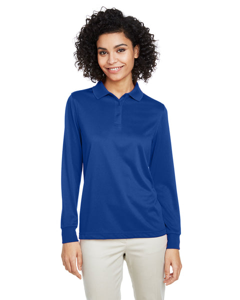 Harriton M348LW Ladies' Advantage Snag Protection Plus IL Long Sleeve Polo