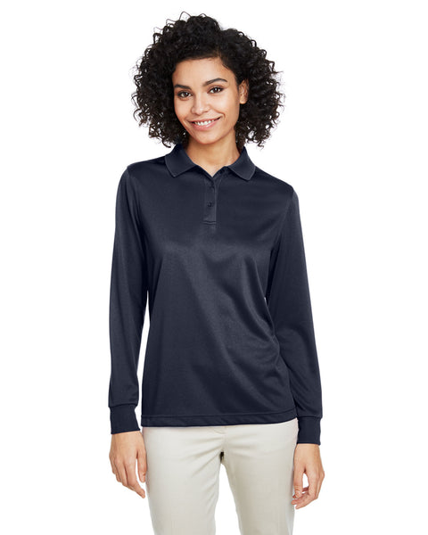 Harriton M348LW Ladies' Advantage Snag Protection Plus IL Long Sleeve Polo