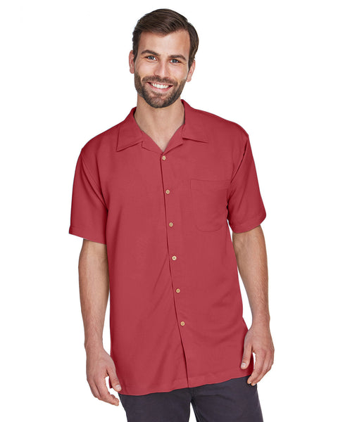 Harriton M570 Men's Bahama Cord Camp Shirt