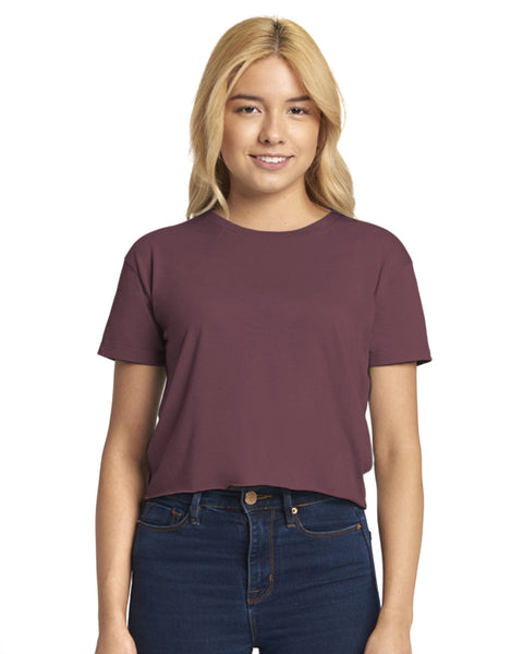 Next Level N5080 Ladies' Festival Cali Crop T-Shirt