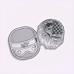 Chrome Flex Patches